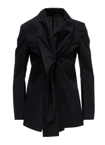 BROAD STOLE DETAIL BLOUSE
