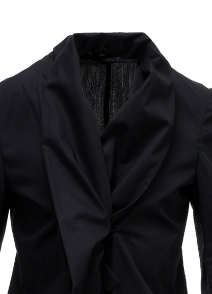 BROAD STOLE DETAIL BLOUSE