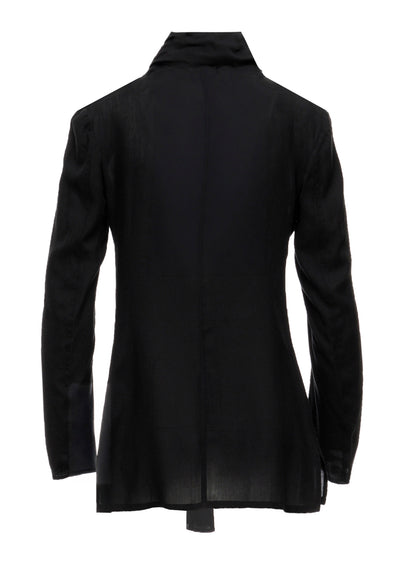 FIBRIL Cu STOLE DETAIL BLOUSE