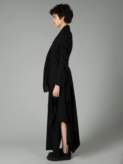FIBRIL Cu STOLE DETAIL BLOUSE