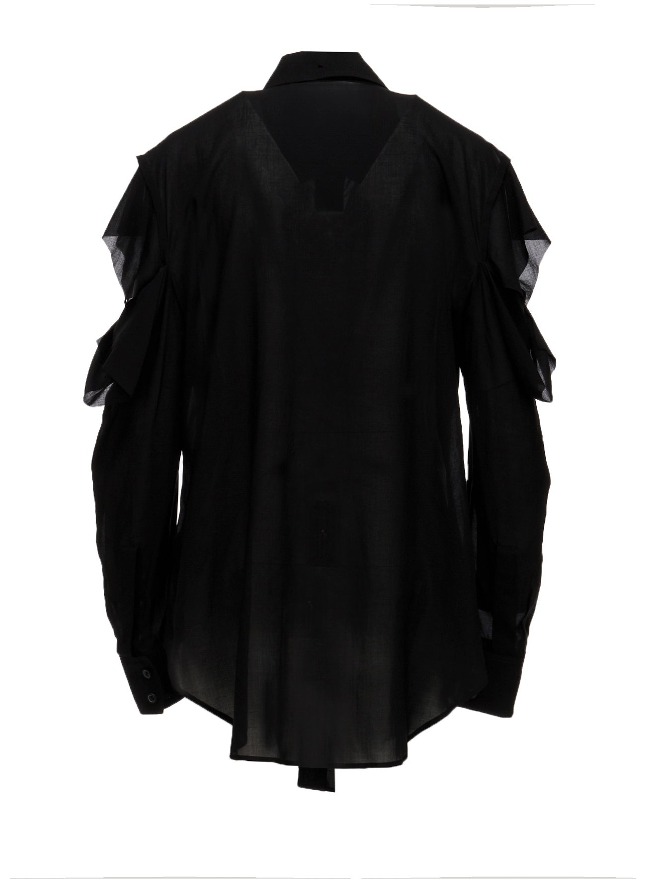 CELLULOSE LAWN O SHOULDER SHIRT