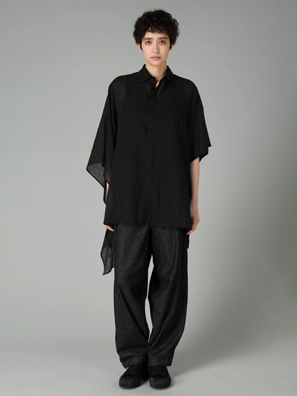 C/Li CATCH WASHER R DRAPED SHIRT
