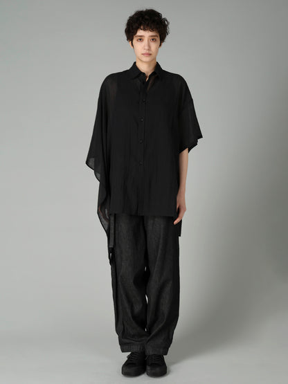 C/Li CATCH WASHER R DRAPED SHIRT