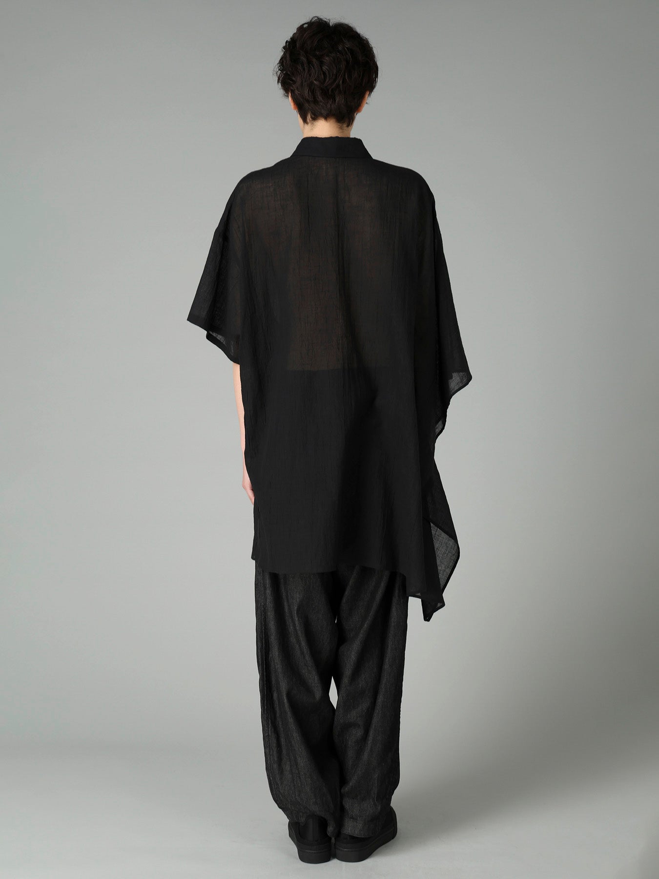 C/Li CATCH WASHER R DRAPED SHIRT