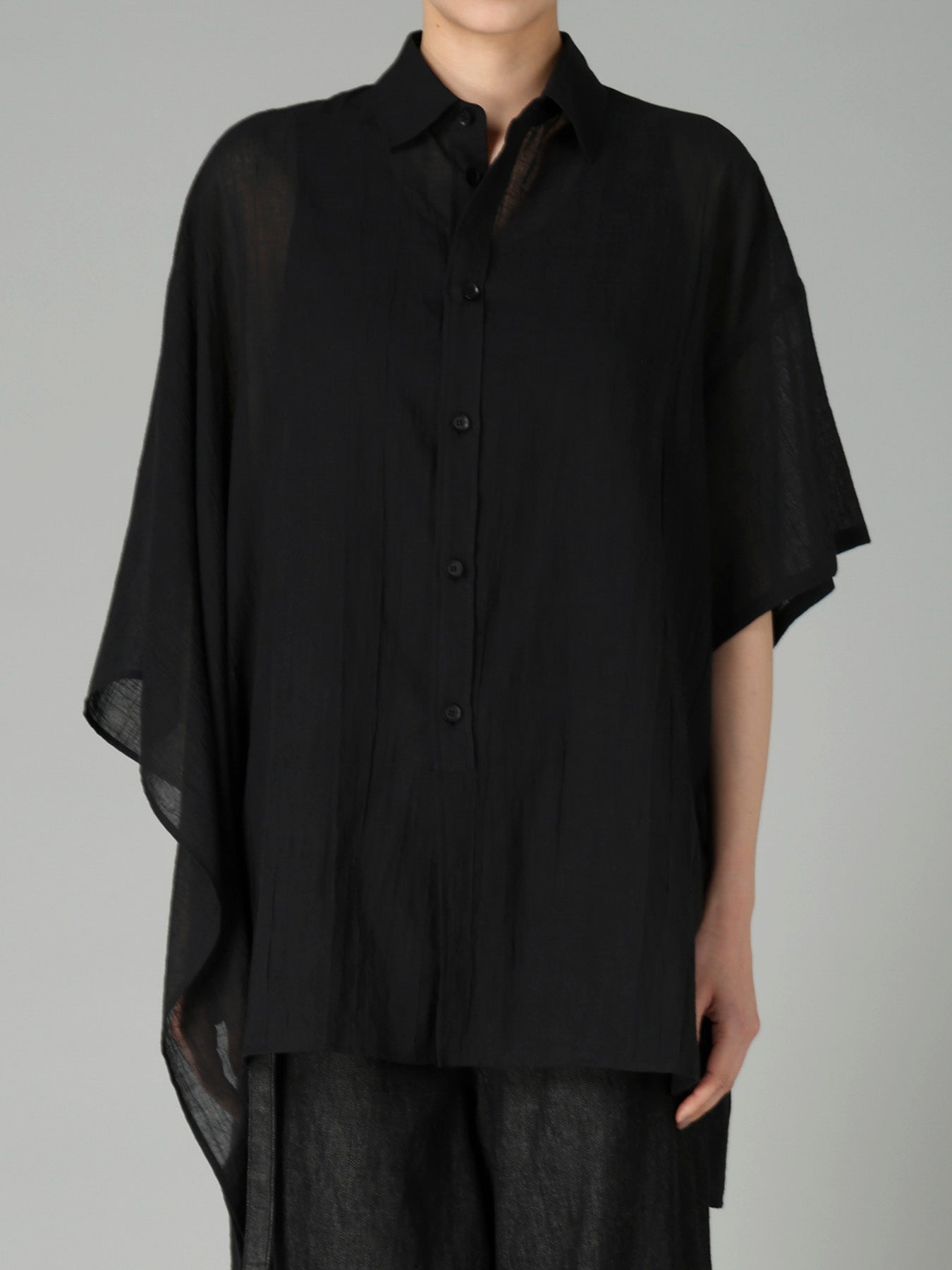 C/Li CATCH WASHER R DRAPED SHIRT