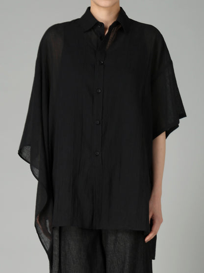 C/Li CATCH WASHER R DRAPED SHIRT
