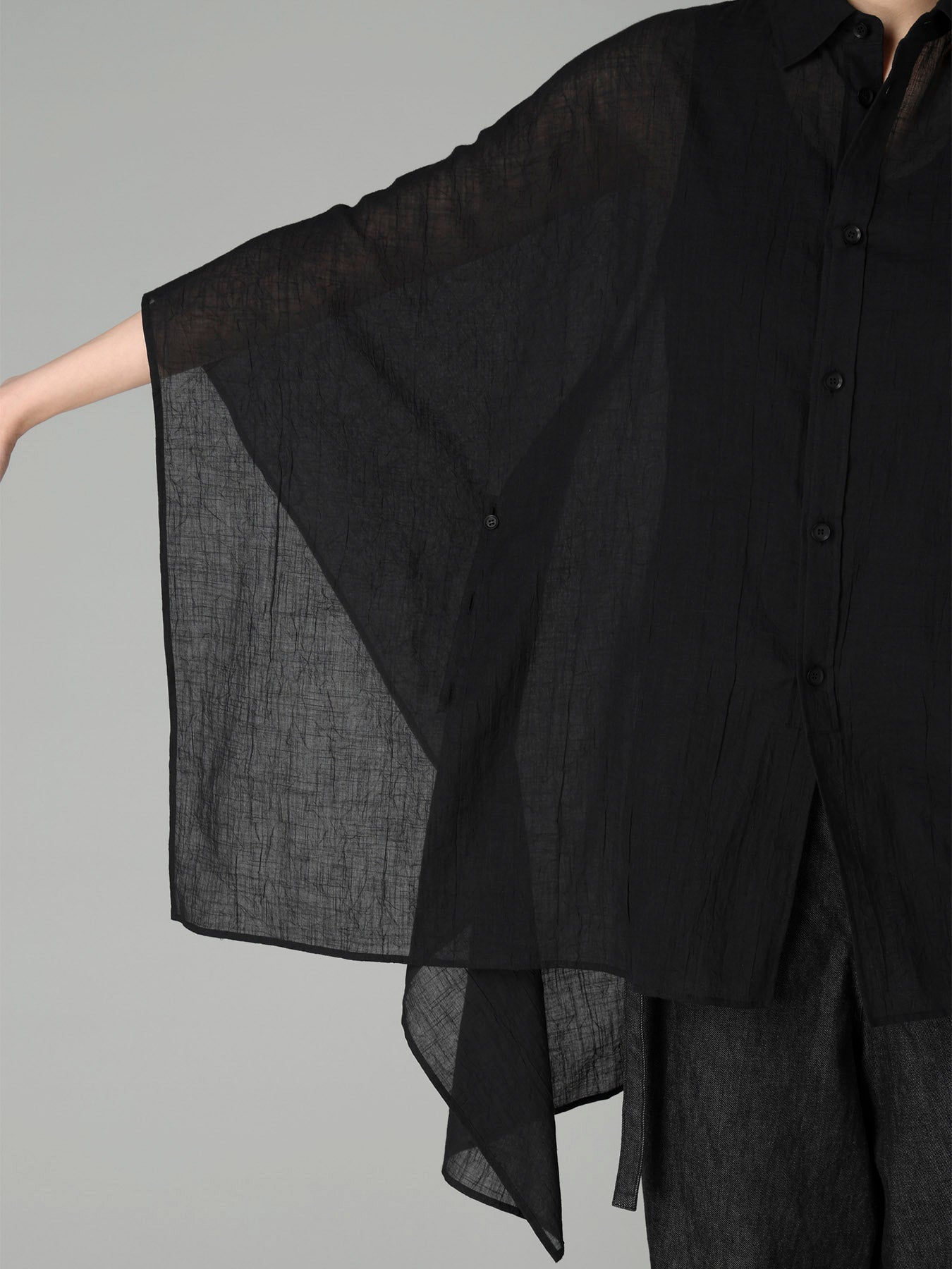 C/Li CATCH WASHER R DRAPED SHIRT
