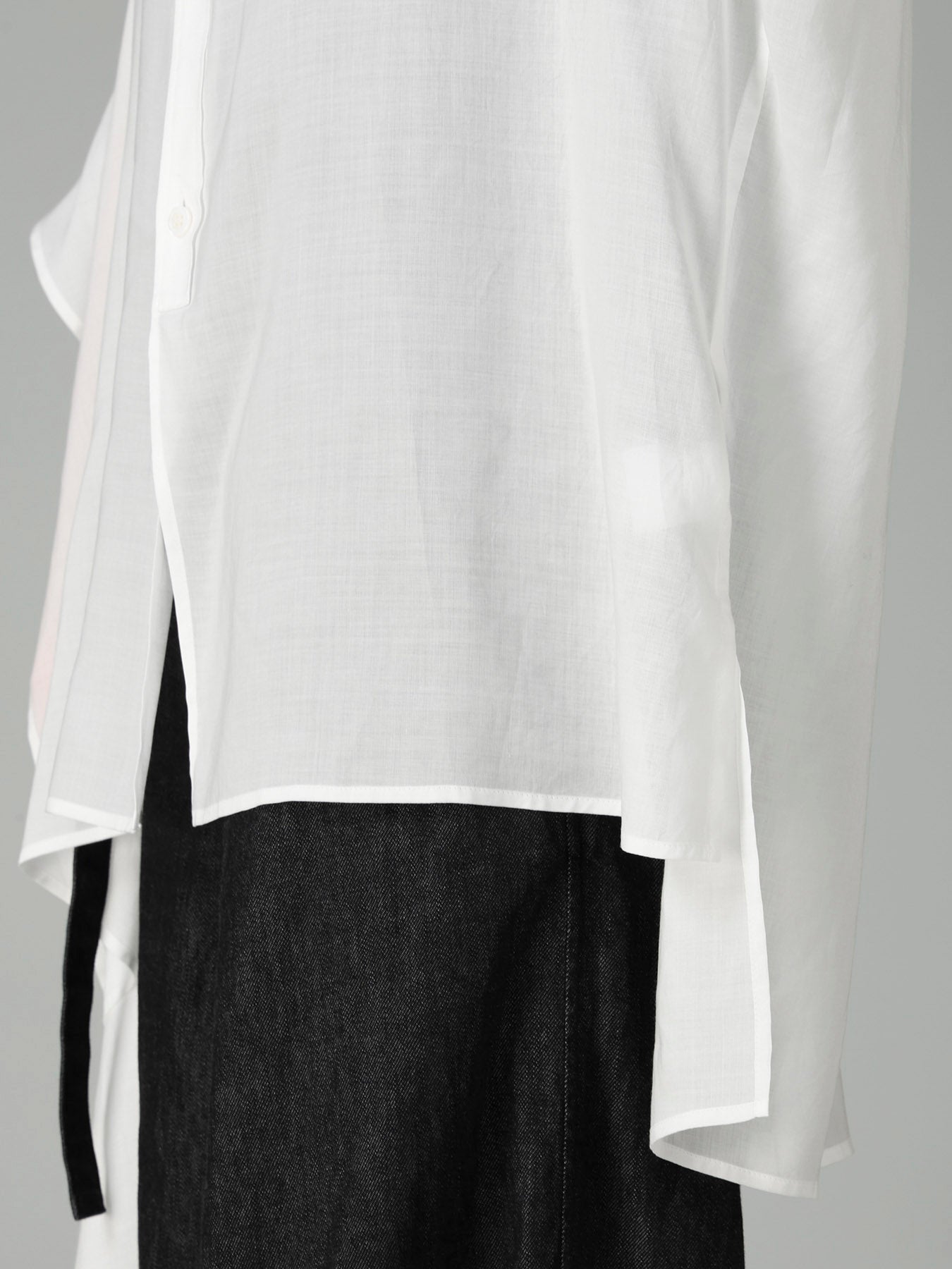 CELLULOSE LAWN R DRAPED SHIRT