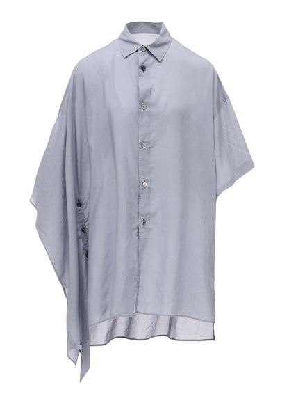 CELLULOSE LAWN R DRAPED SHIRT