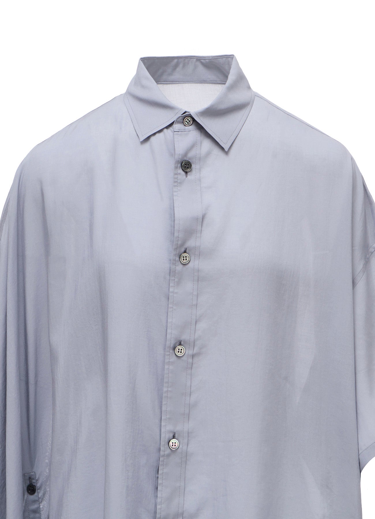 CELLULOSE LAWN R DRAPED SHIRT