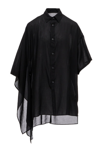 CELLULOSE LAWN R DRAPED SHIRT