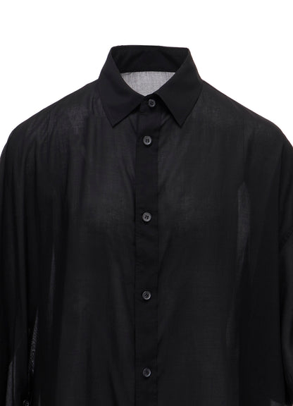 CELLULOSE LAWN R DRAPED SHIRT