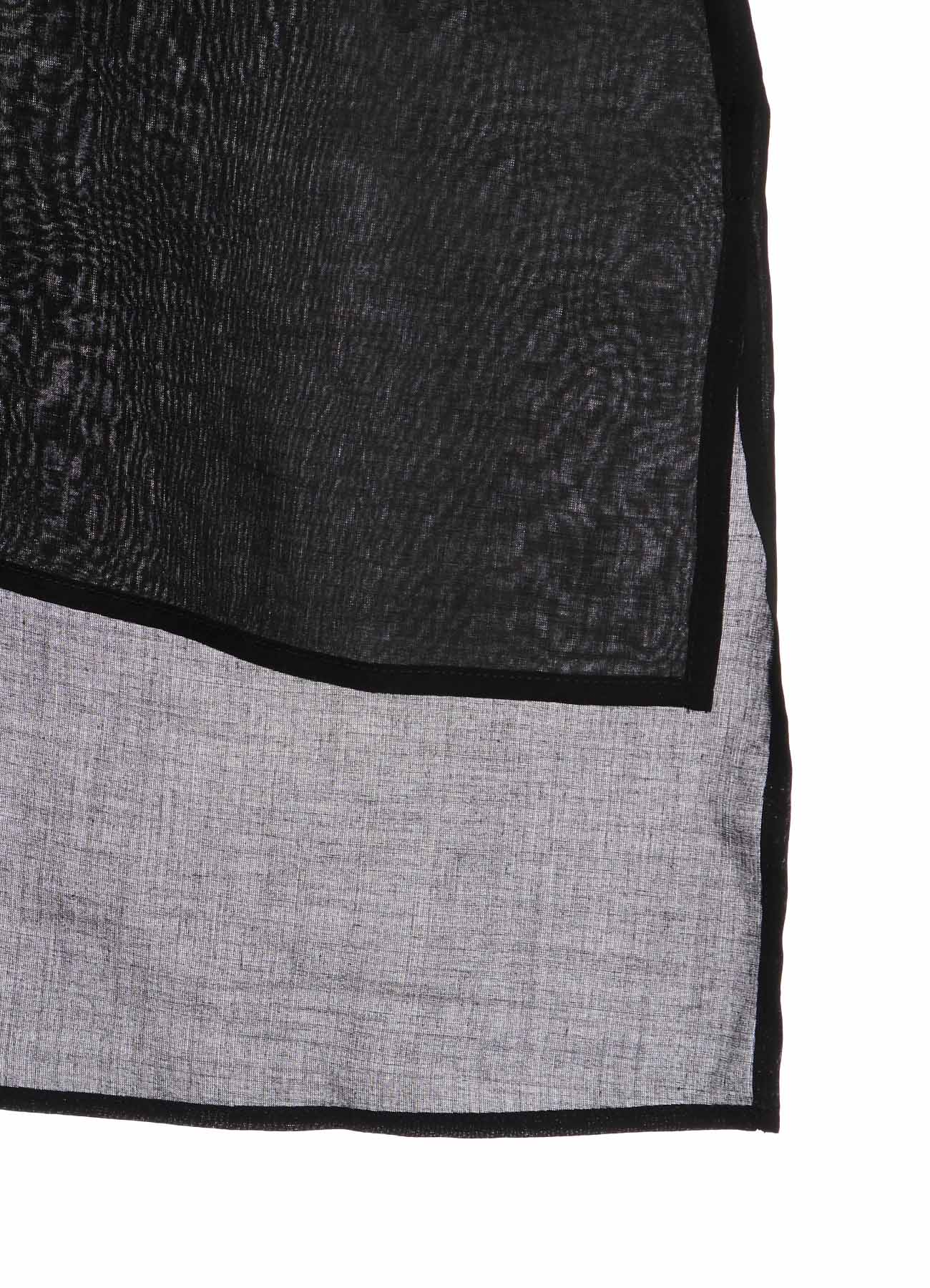 CELLULOSE LAWN R DRAPED SHIRT