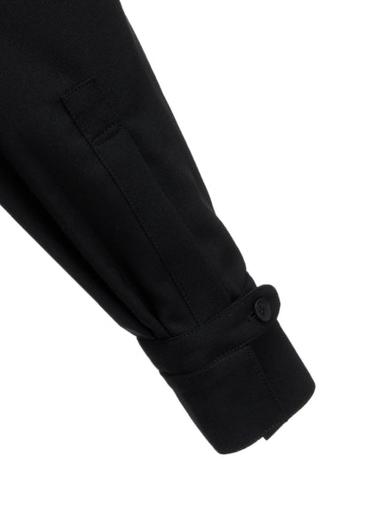 WOOL PLEATED SHIRT