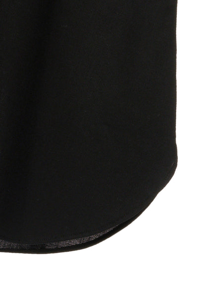 WOOL PLEATED SHIRT