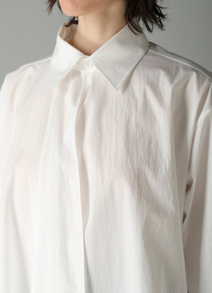 BROAD R LONG ASYMMETRIC BLOUSE