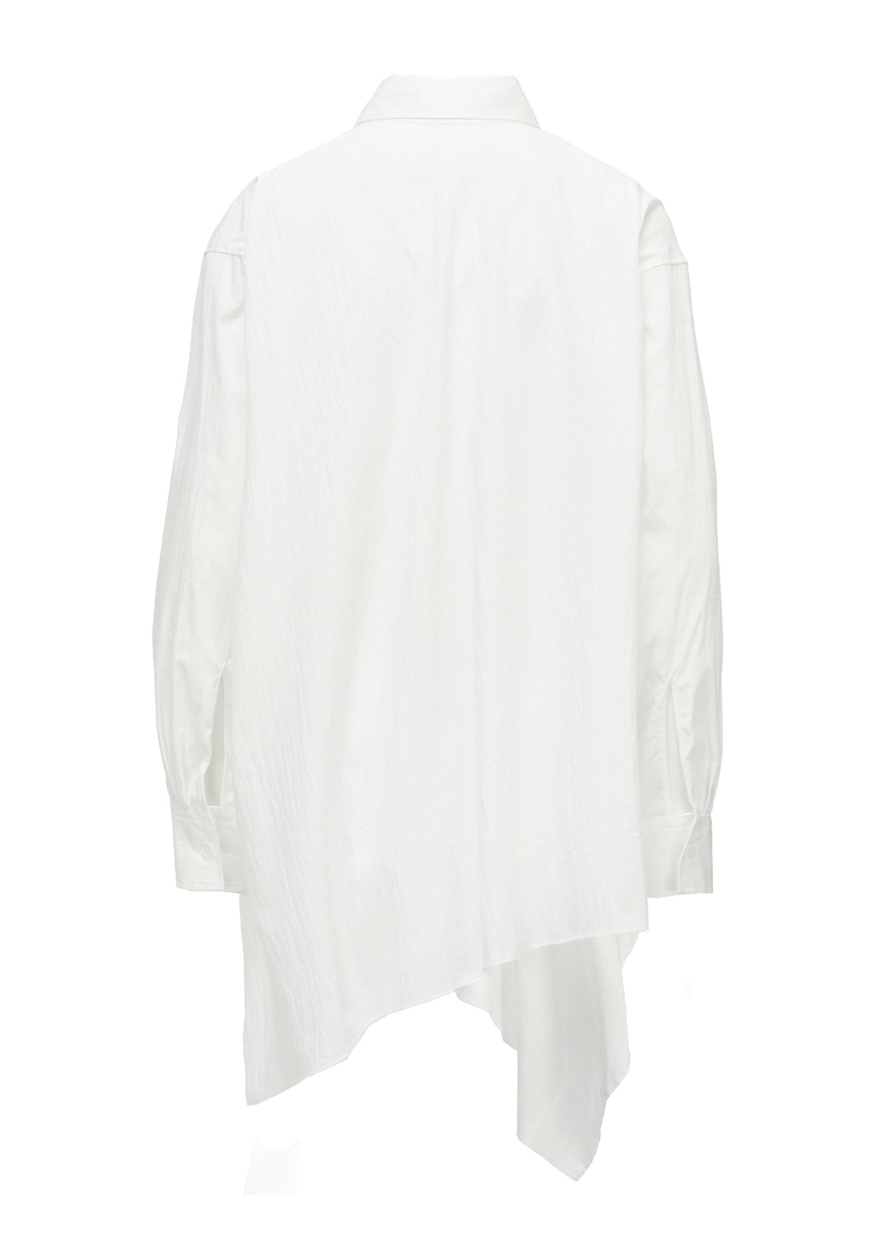 BROAD R LONG ASYMMETRIC BLOUSE