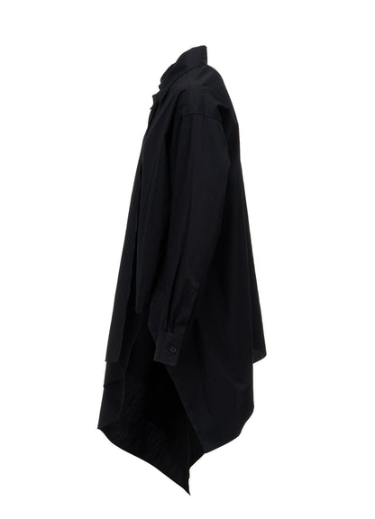 BROAD R LONG ASYMMETRIC BLOUSE