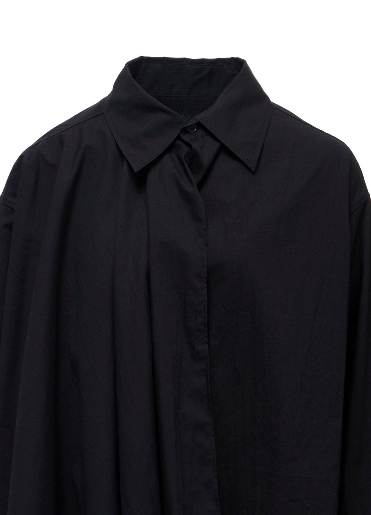 BROAD R LONG ASYMMETRIC BLOUSE