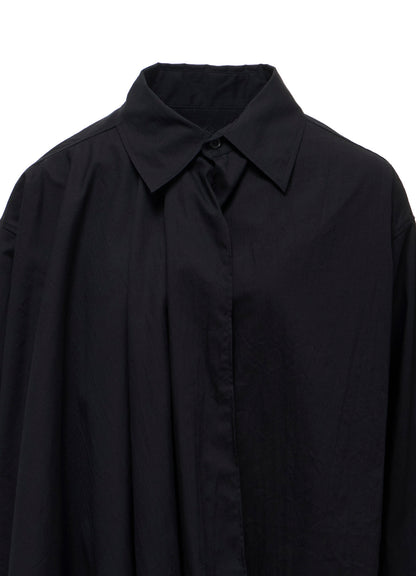 BROAD R LONG ASYMMETRIC BLOUSE