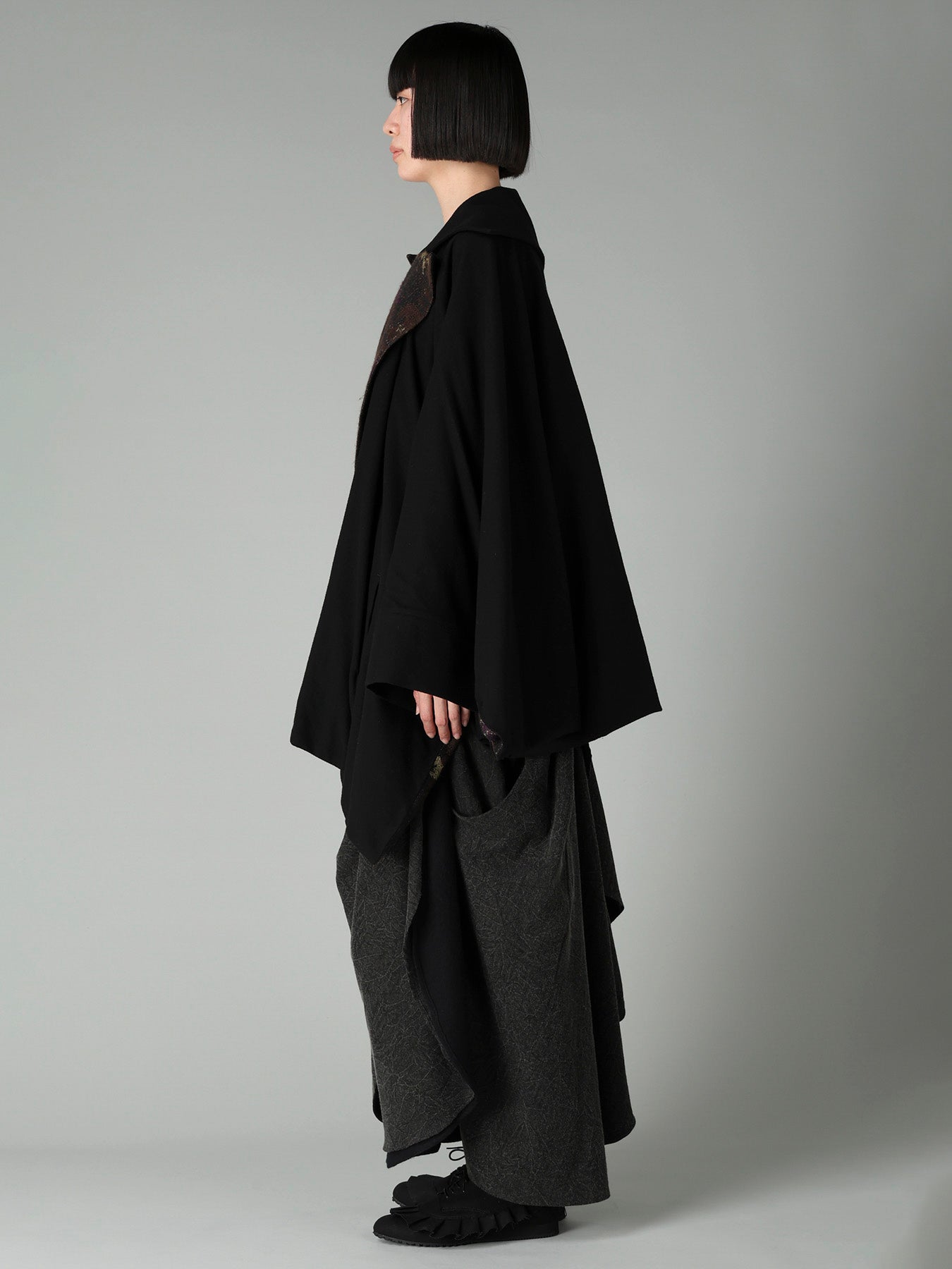 1/24 FLANNEL CUFFS POINT COAT