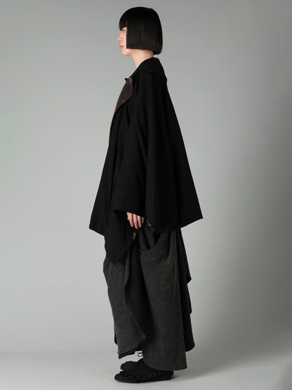 1/24 FLANNEL CUFFS POINT COAT