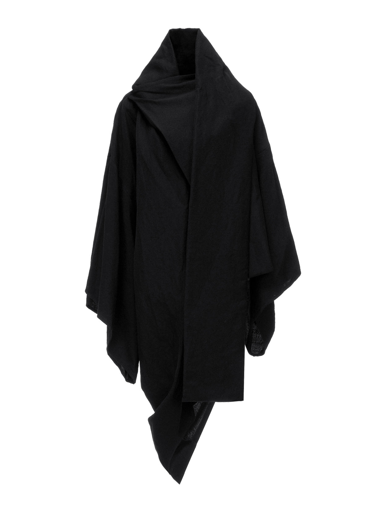 W/Li TWILL STOLE DETAIL COAT