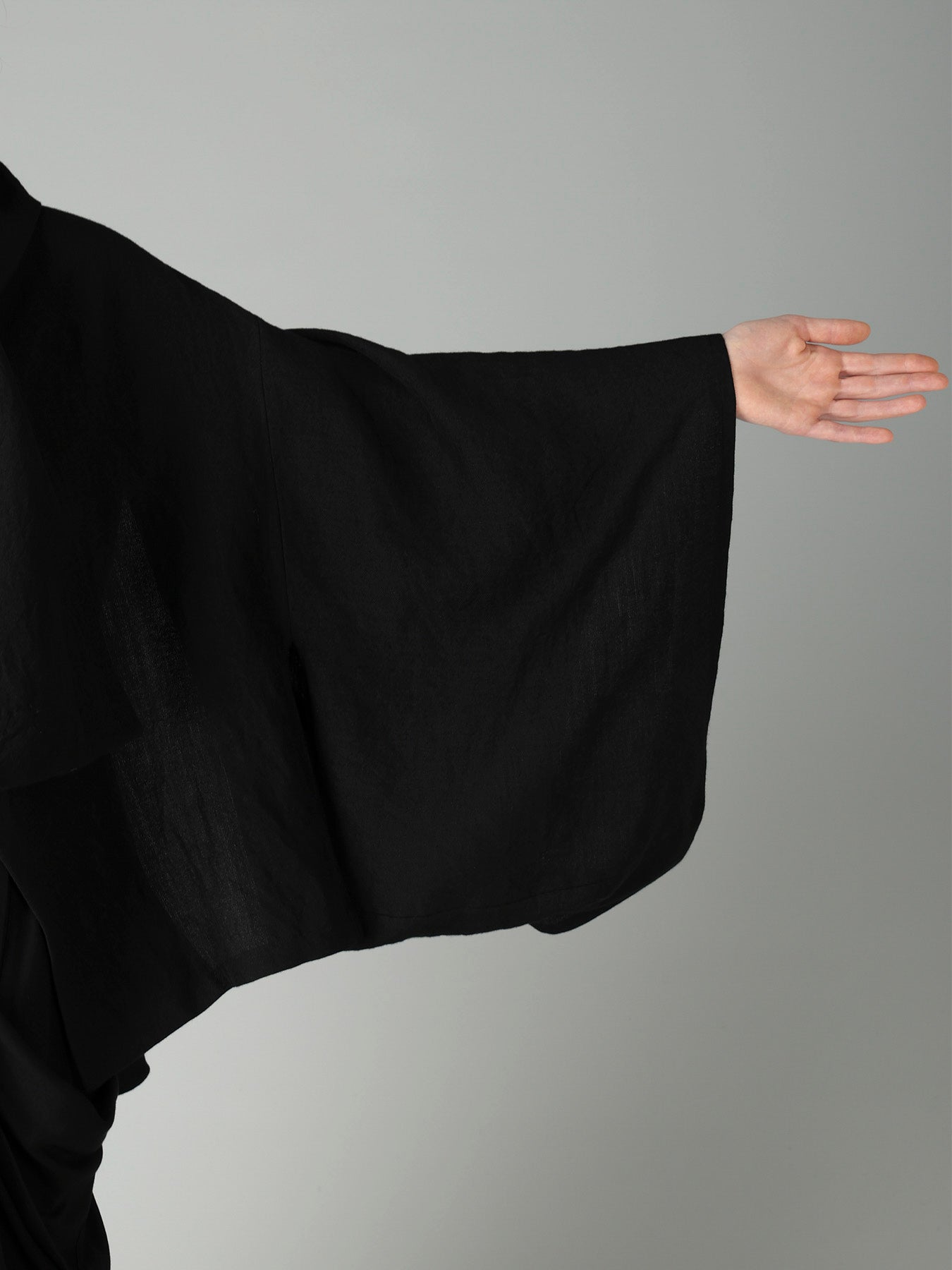 W/Li TWILL STOLE DETAIL COAT