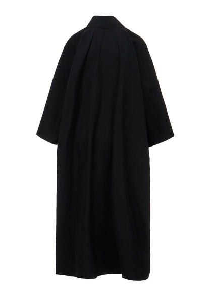 W/C GABARDINE KIMONO HAORI COAT