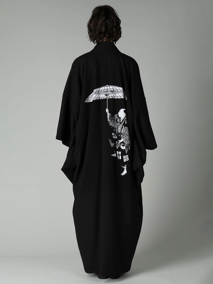 UMBRELLA KIMONO HAORI COAT