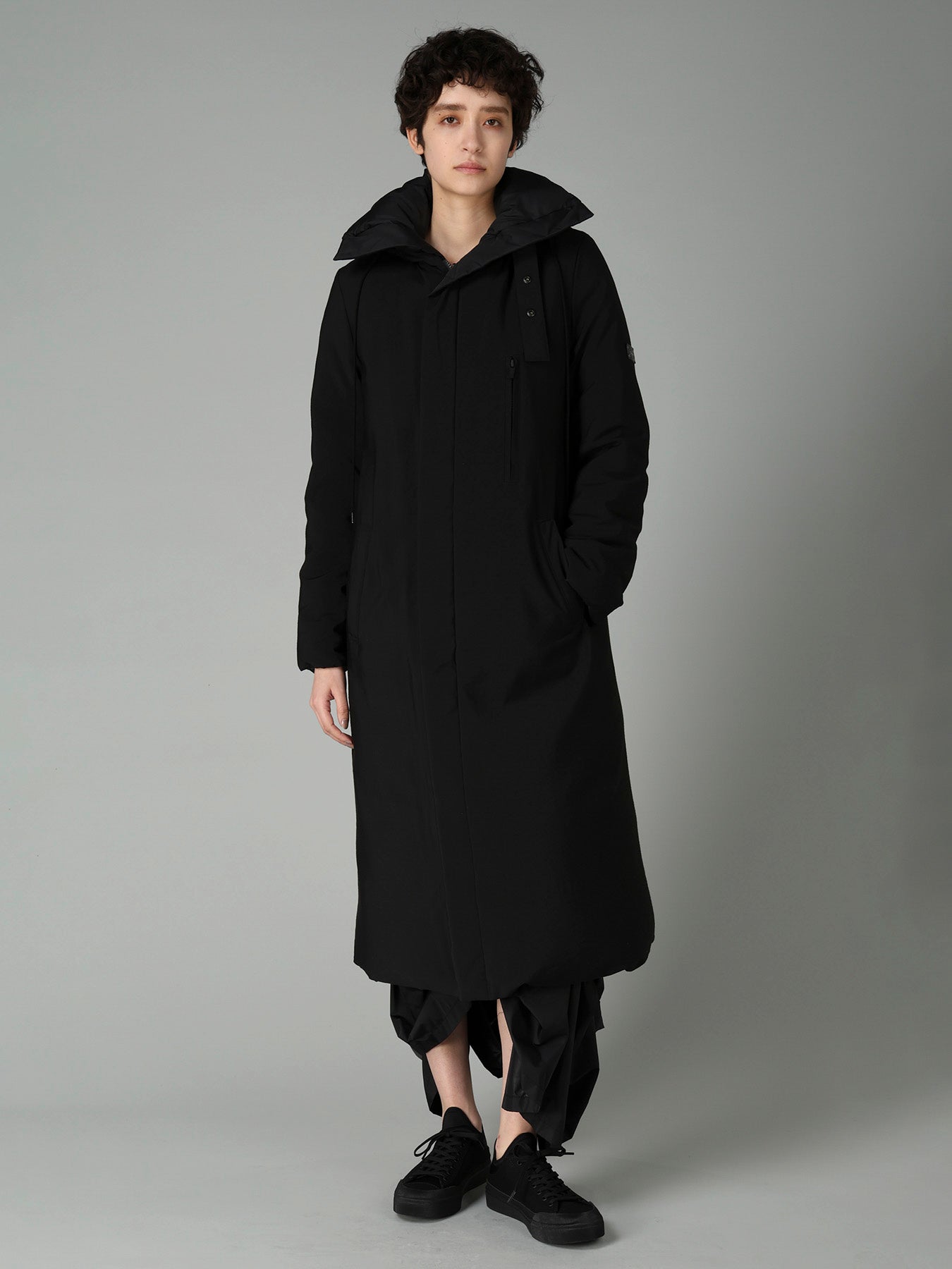 Ry/Si/Ny VOILE LONG DOWN COAT – THE SHOP YOHJI YAMAMOTO