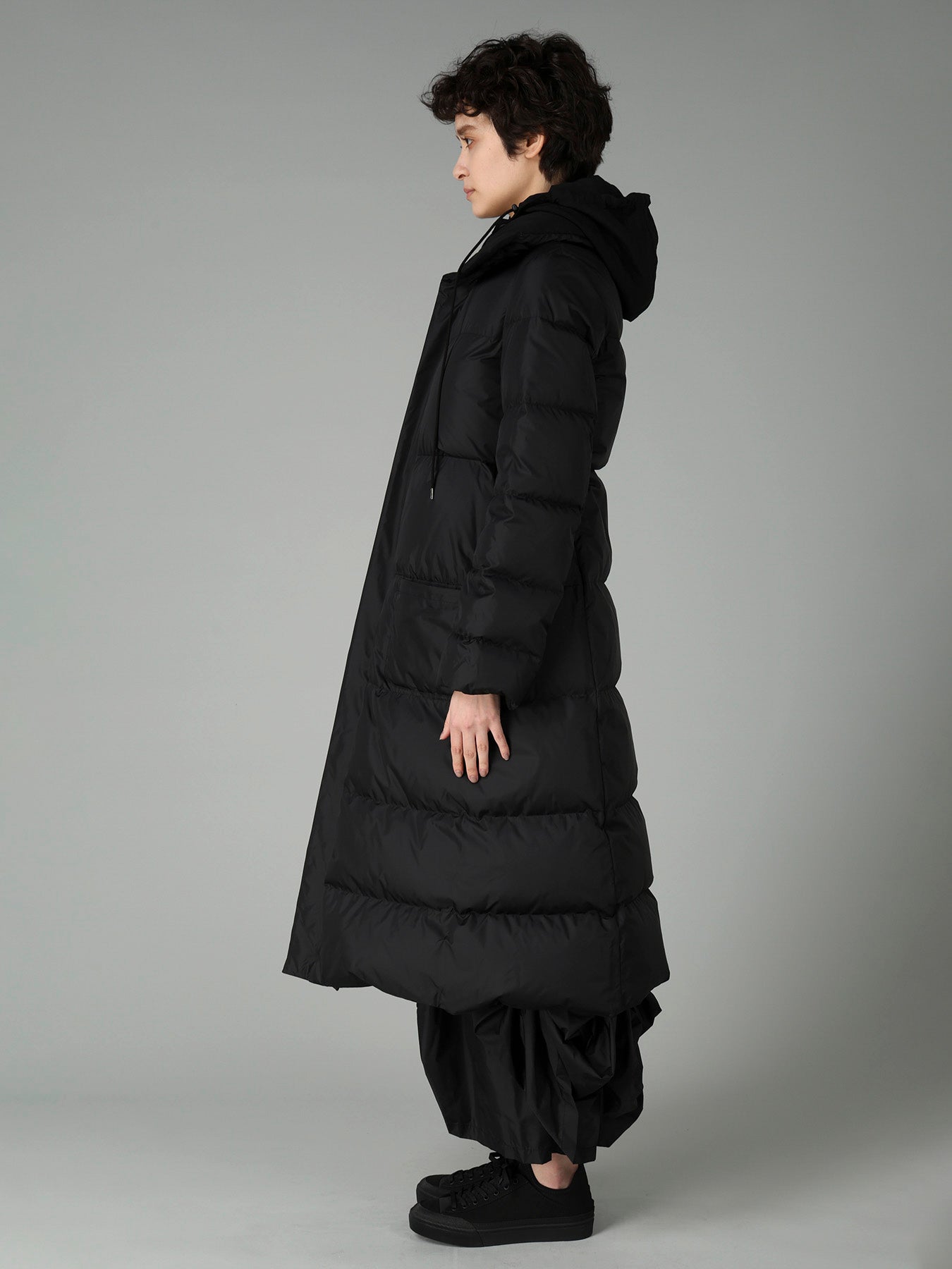 Ry/Si/Ny VOILE LONG DOWN COAT