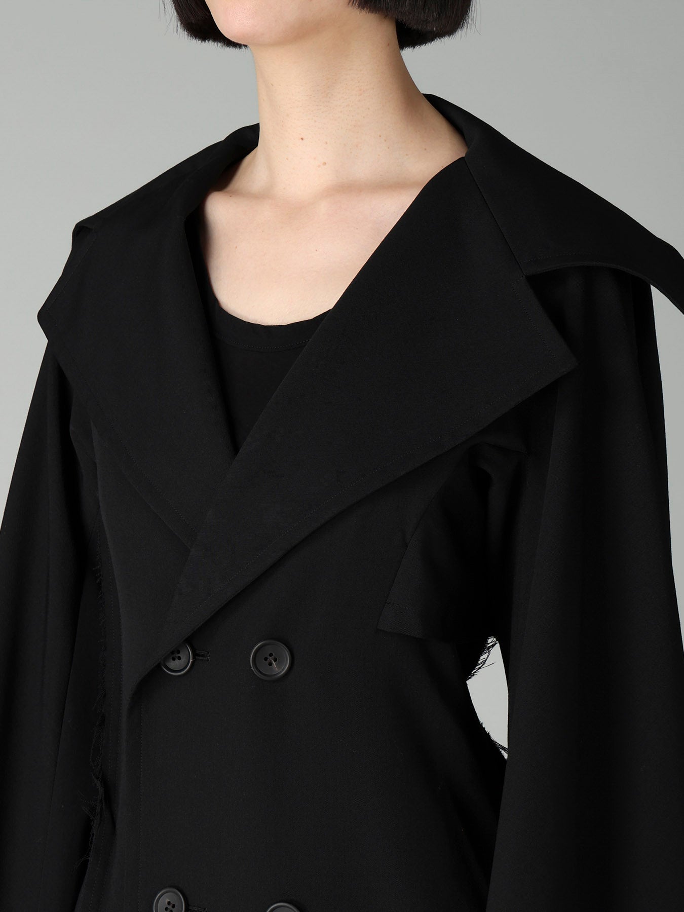 GABARDINE 4B SLIM FIT COAT