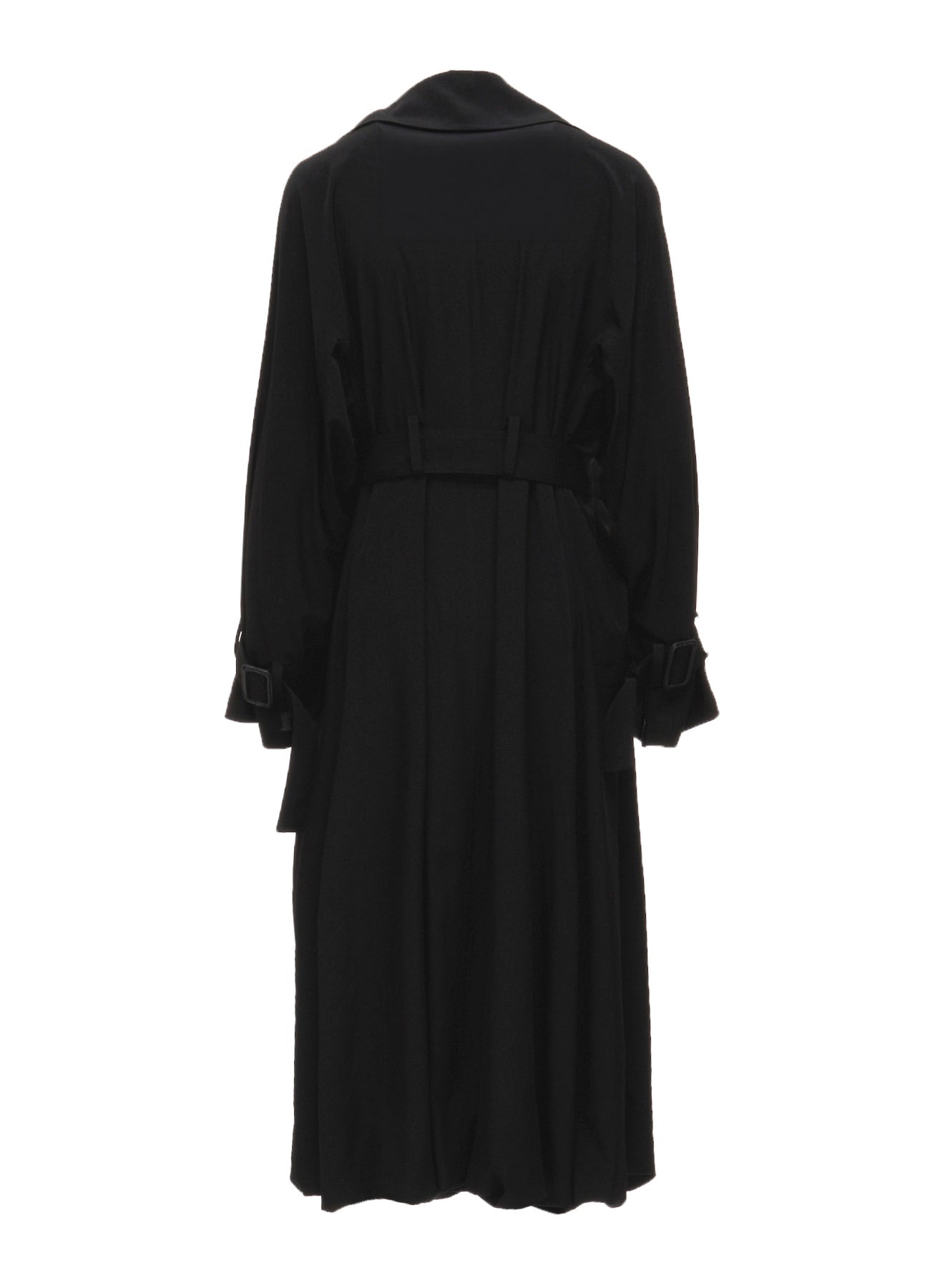 Ta/Pe CREPE DE CHINE SLEEVE GUSSET TRENCH COAT