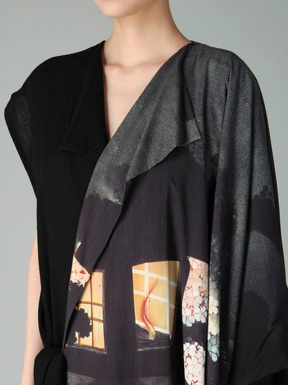 SOFT WOOL GILET DRESS