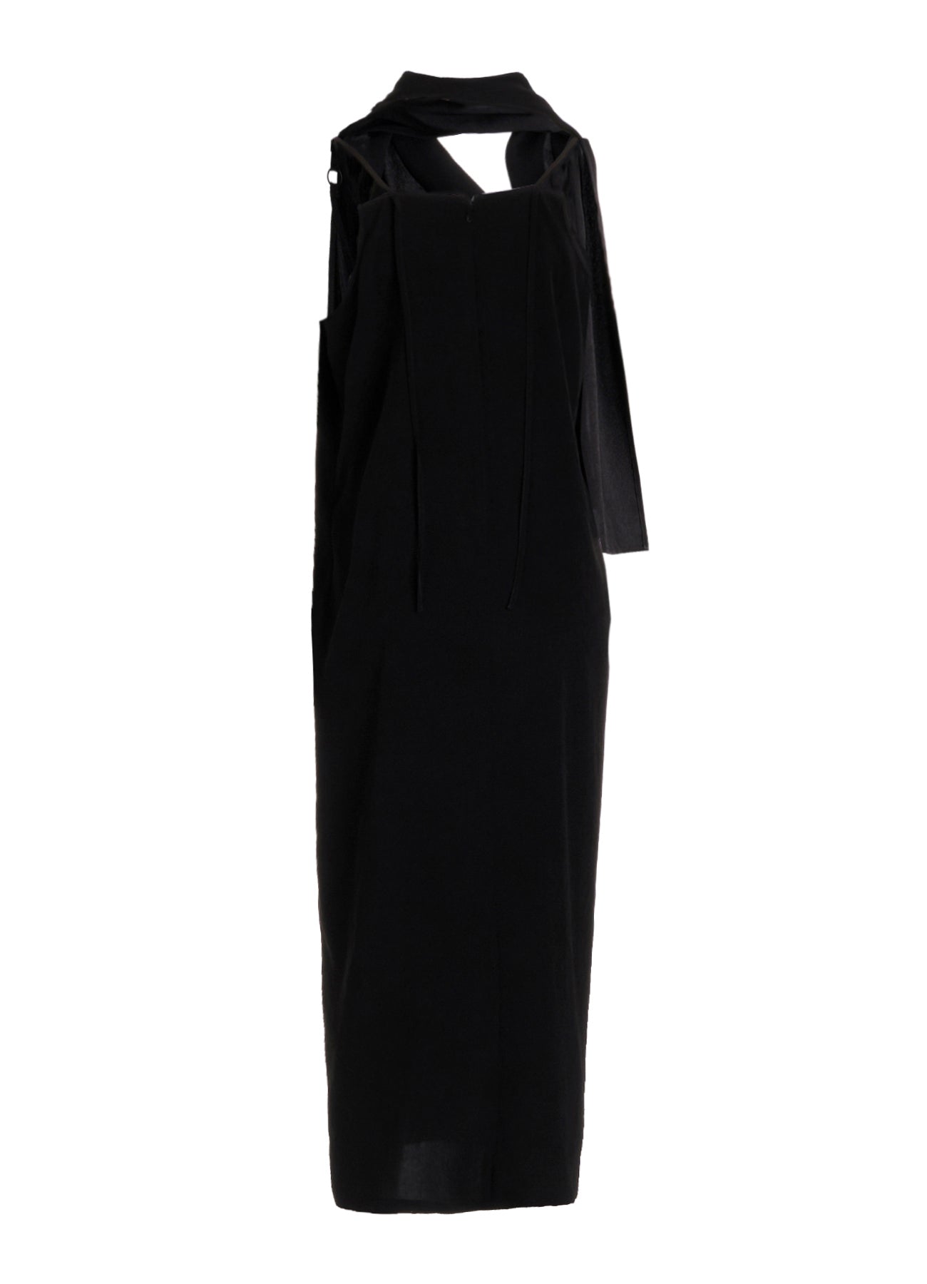 Ta/Pe CREPE DE CHINE STRAP SLIM FIT DRESS