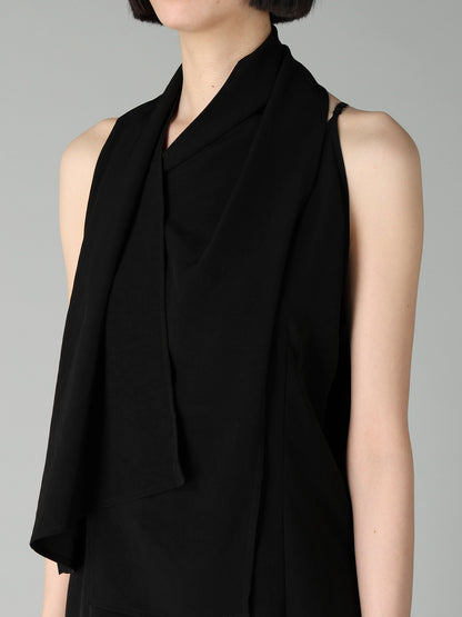 Ta/Pe CREPE DE CHINE STRAP SLIM FIT DRESS