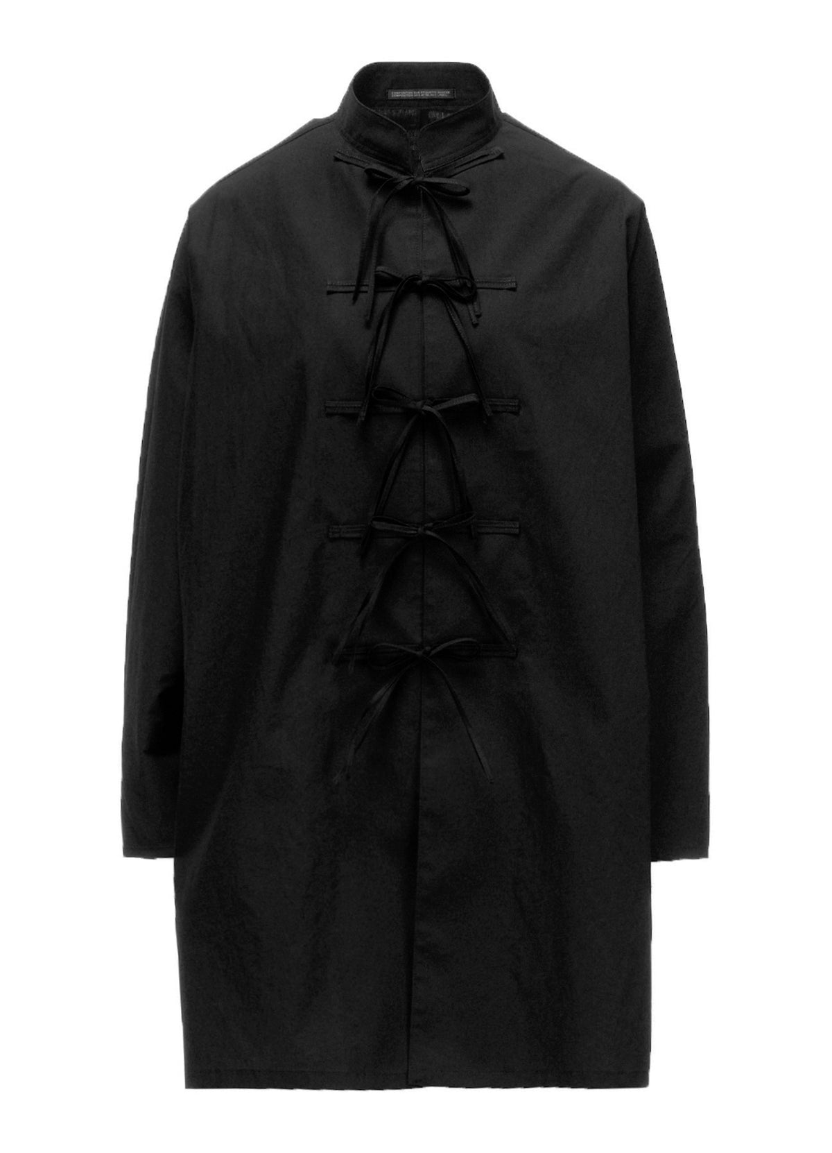BROAD RIBBON DETAIL LONG DRESS