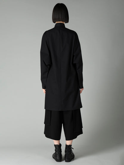 BROAD RIBBON DETAIL LONG DRESS