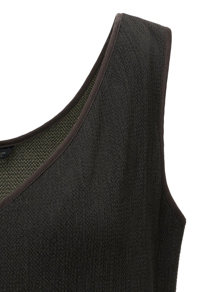 SHIRRED DRESS
