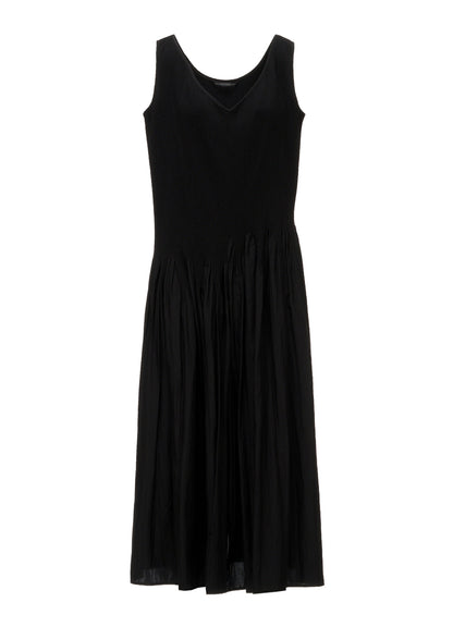 SHIRRED DRESS