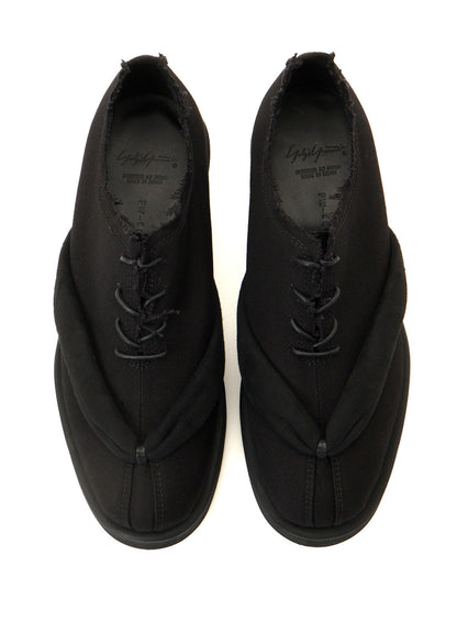 C/CANVAS PE LACE-UP GETA SHOES