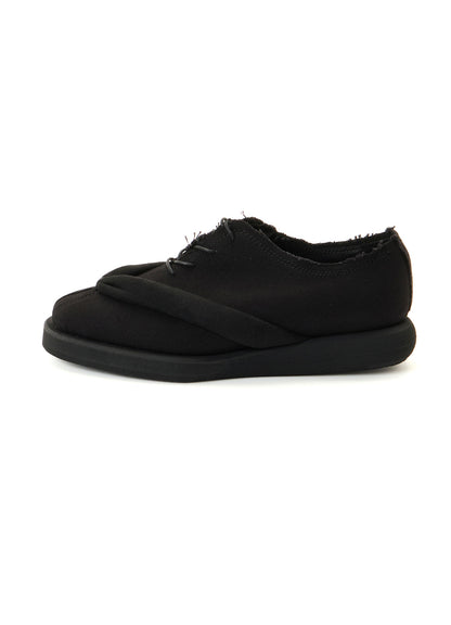 C/CANVAS PE LACE-UP GETA SHOES