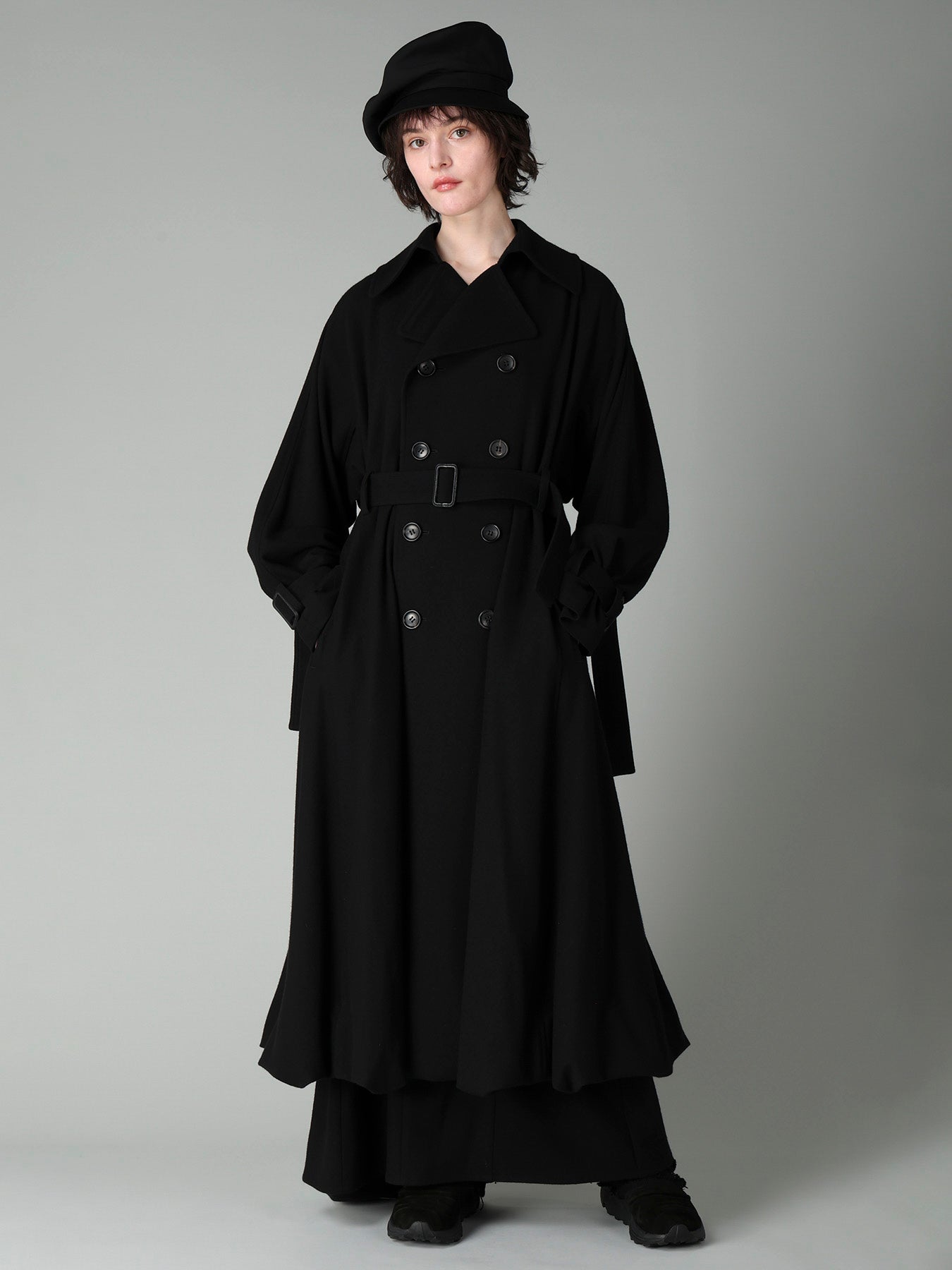 GABARDINE BUCKET BERET
