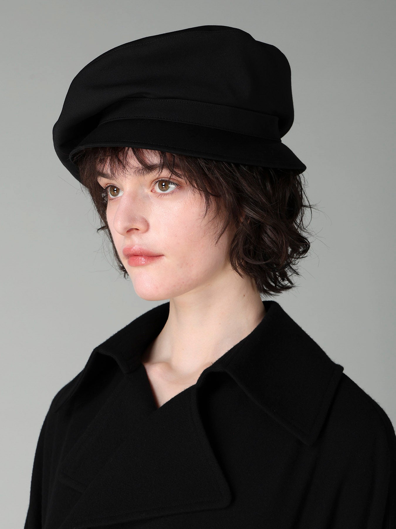 GABARDINE BUCKET BERET