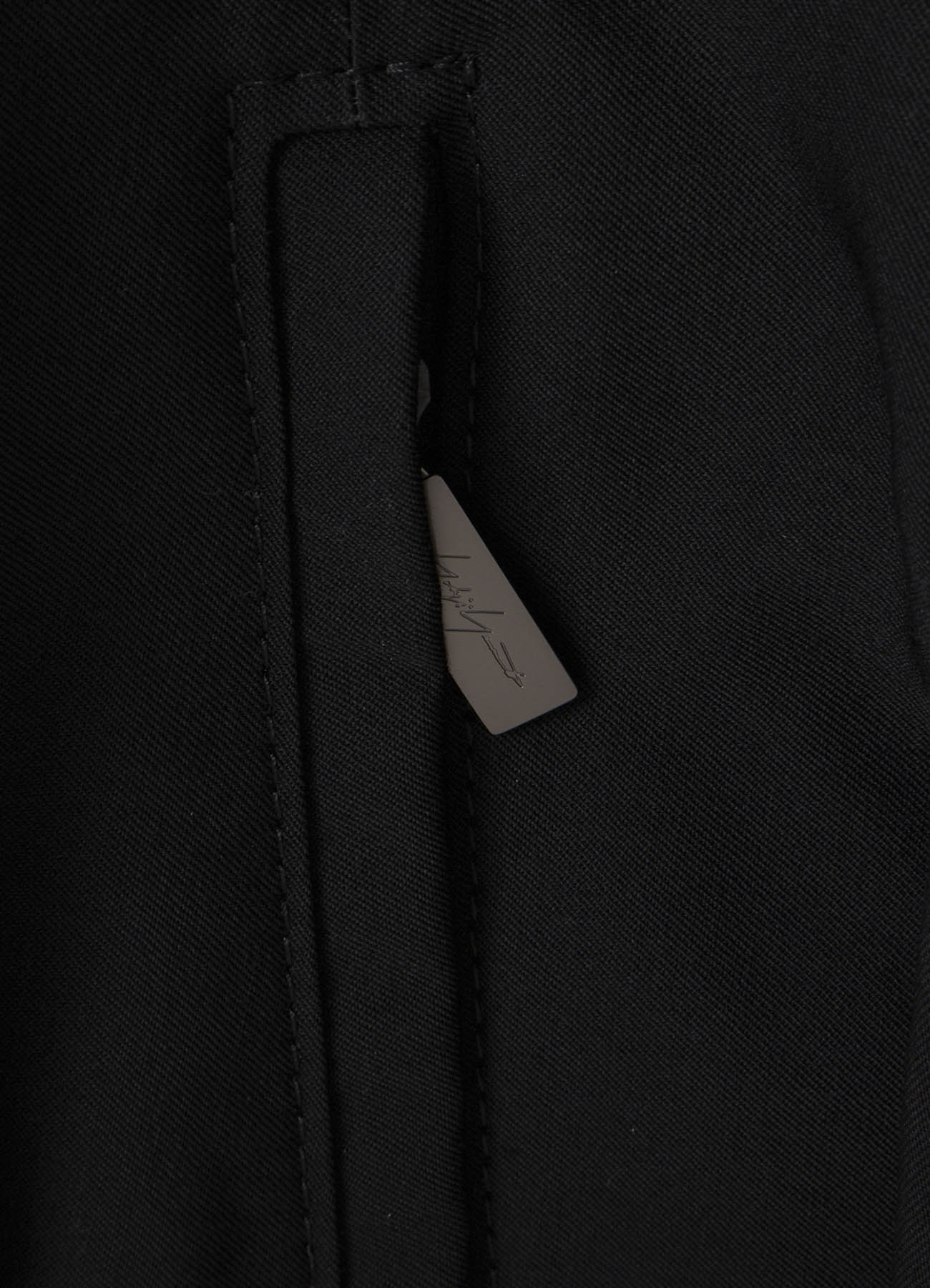 WOOL GABARDINE/Ny SHIRRING BACKPACK