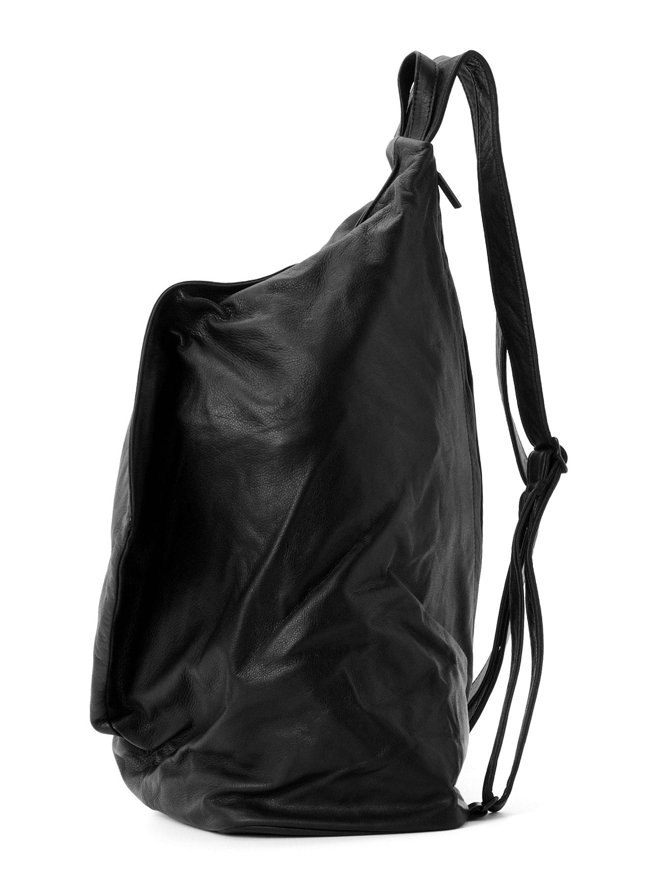 GARMENT LEATHER OUT POCKET BACKPACK