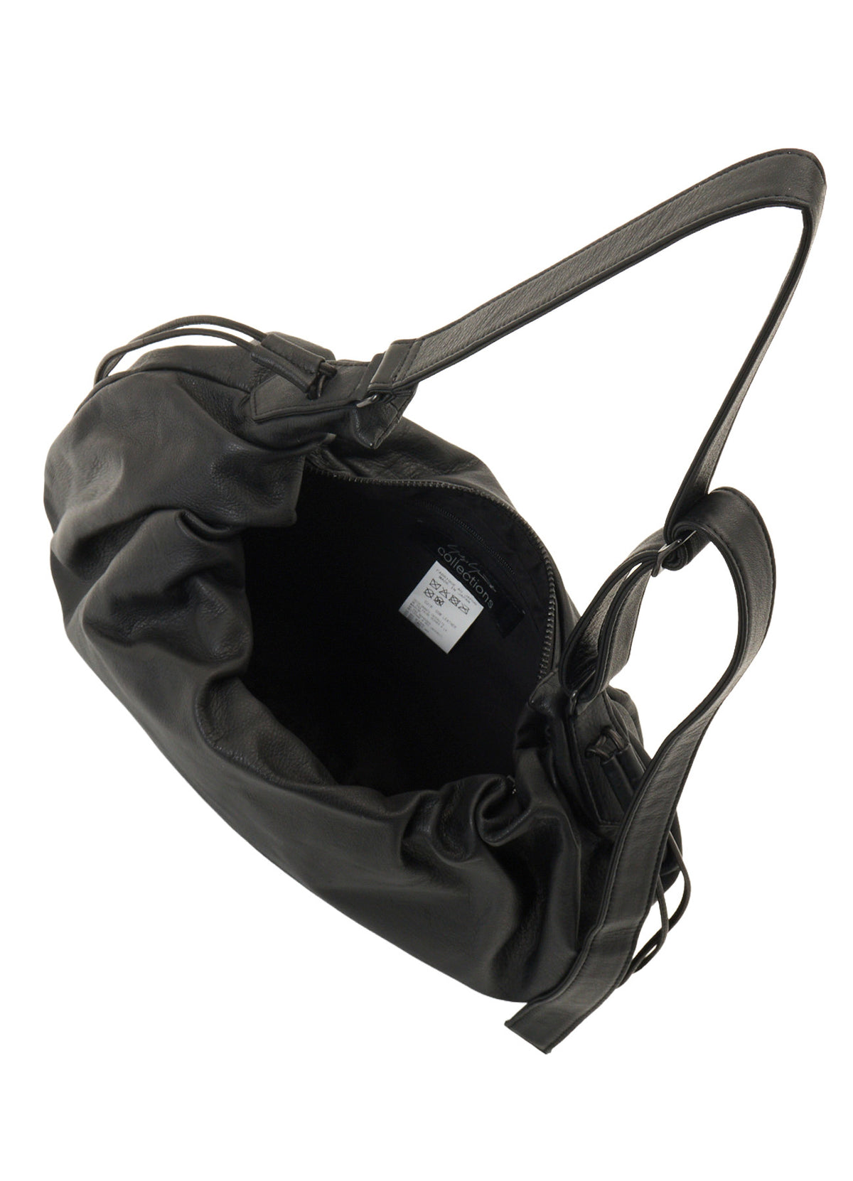 GARMENT LEATHER DUMPLING BAG S