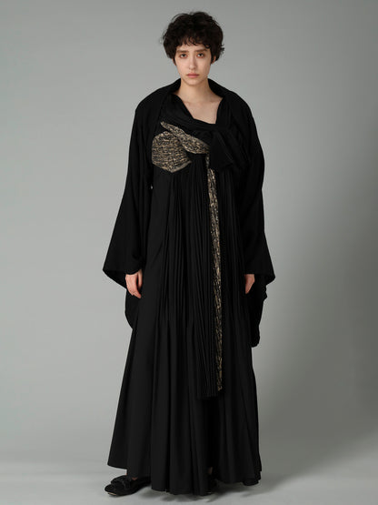 SOFT VIYELLA BELT P DRAPED JACKET