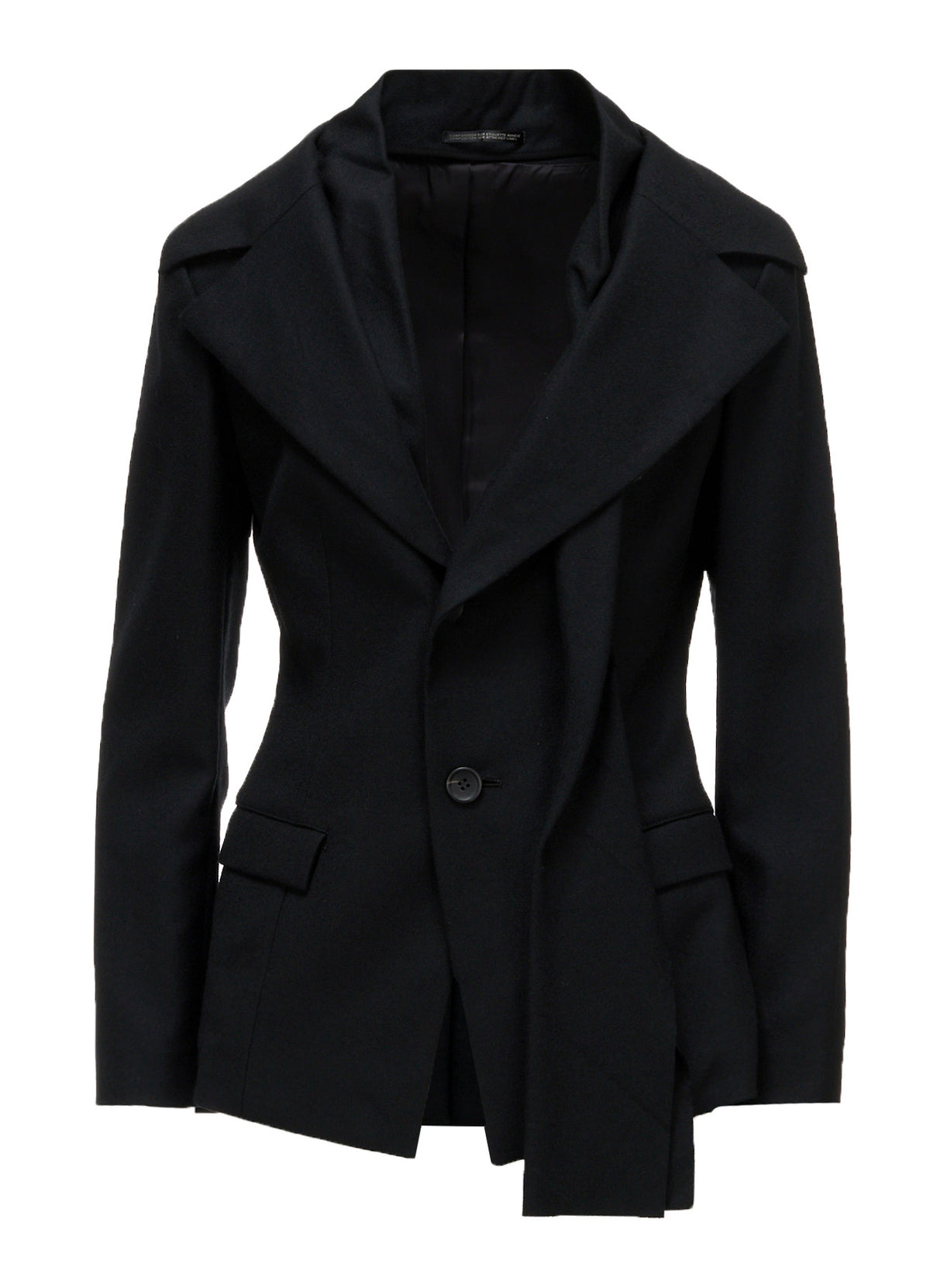 W/SAXONY STOLE DETAIL SINGLE JACKET